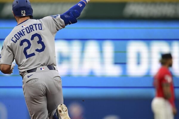 Max Muncy, Michael Conforto come alive on offense as Dodgers defeat Guardians Max Muncy, Michael Conforto come alive on offense as Dodgers defeat Guardians