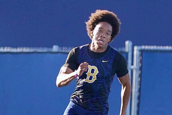 Birmingham’s Antrell Harris reaches peak form with a 10.24 100 Birmingham's Antrell Harris reaches peak form with a 10.24 100