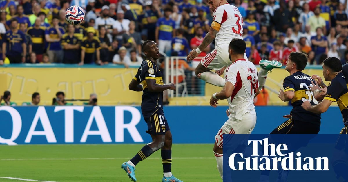 Boca let slip two-goal lead as Benfica claim late point at Club World Cup | Club World Cup 2025