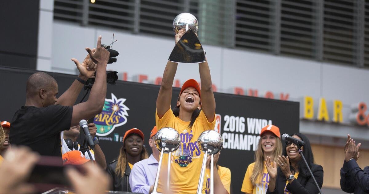 Candace Parker: From top prospect to WNBA champion with three teams