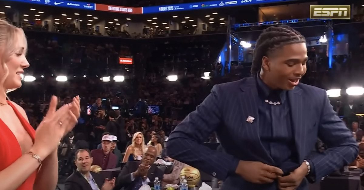 Collin Murray-Boyles explains why he yelled ‘f***’ when the Raptors drafted him
