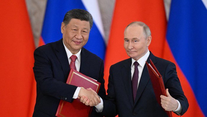 Vladimir Putin and Xi Jinping