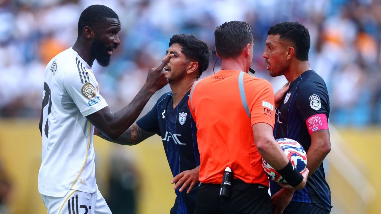 FIFA probing Pachuca's Cabral after Rüdiger racism allegation