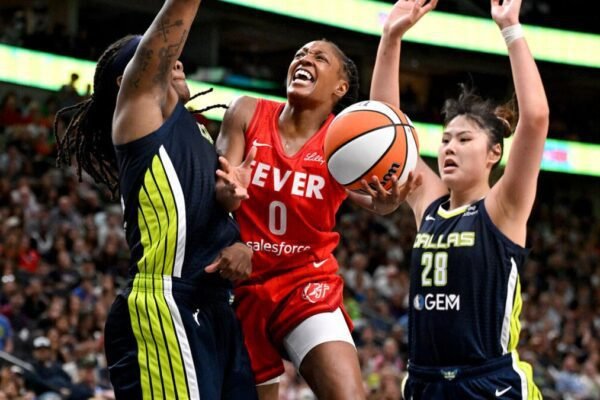 Fever vs. Wings score: Kelsey Mitchell’s mid-season resurgence continues as Indiana wins without Caitlin Clark Fever vs. Wings score: Kelsey Mitchell's mid-season resurgence continues as Indiana wins without Caitlin Clark