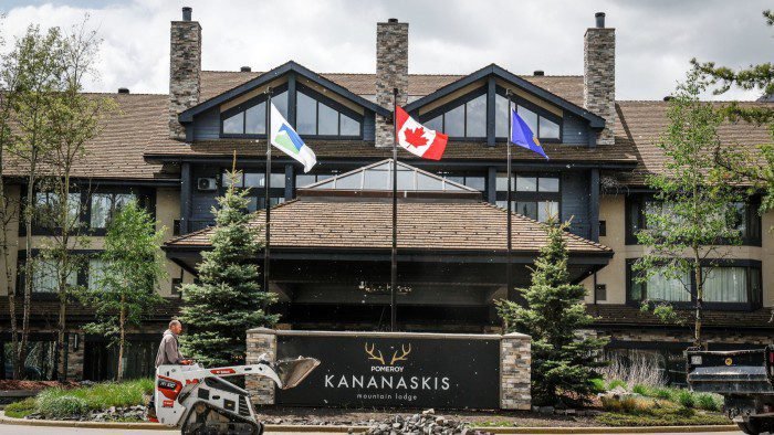 The Pomeroy Kananaskis Mountain Lodge where the G7 Leaders meeting will take place