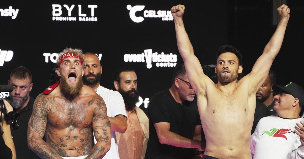 Julio César Chávez Jr. and Jake Paul insist their bout is not staged