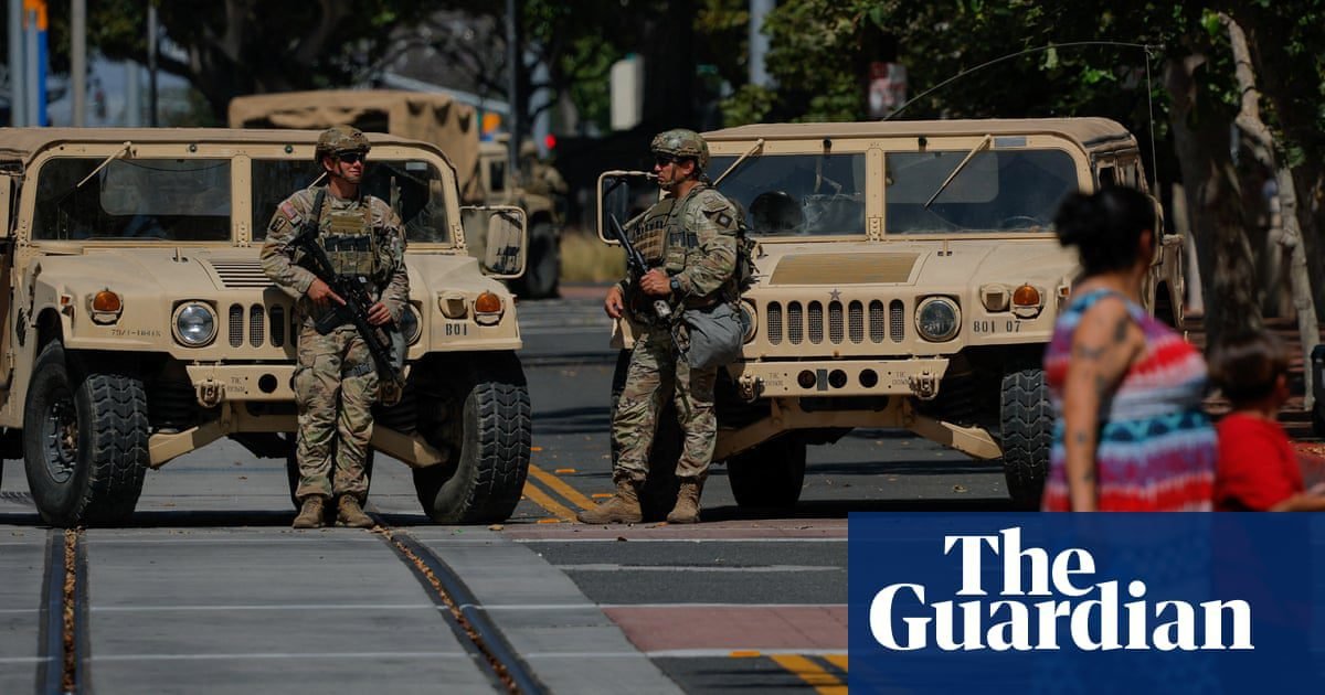 LA protests: US court allows Trump to keep control of California national guard while lawsuit proceeds | Los Angeles Ice protests