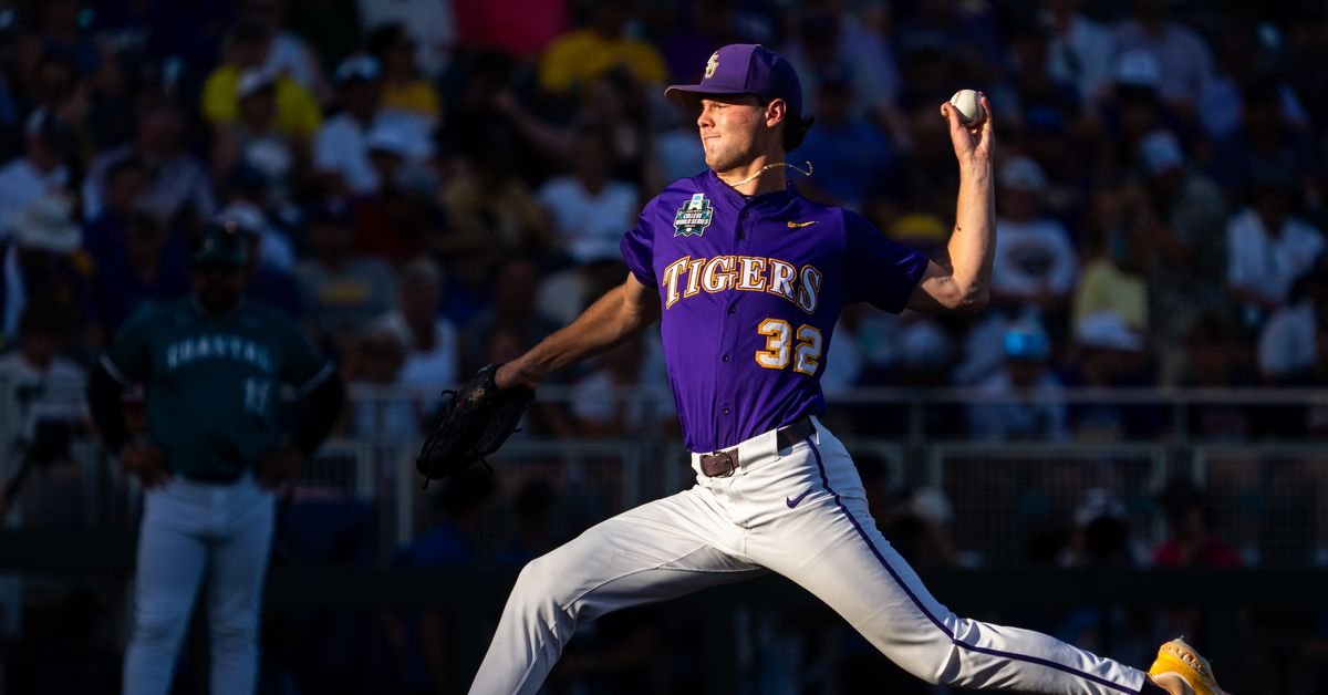 MCWS: Kade Anderson delivers a masterpiece as LSU blanks Coastal Carolina to take Game 1
