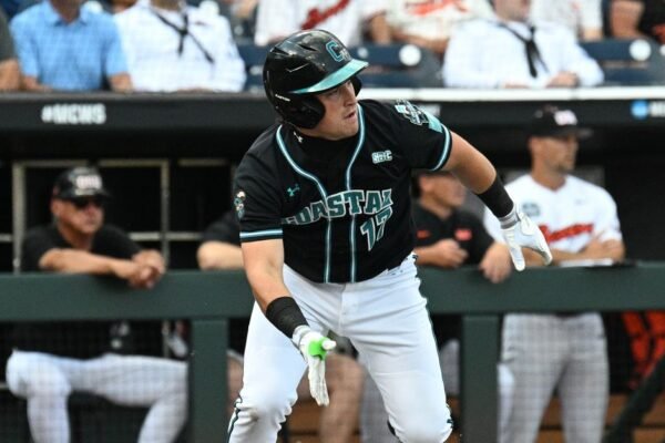 Men’s College World Series: How Coastal Carolina catcher Caden Bodine stands out behind the plate Men’s College World Series: How Coastal Carolina catcher Caden Bodine stands out behind the plate