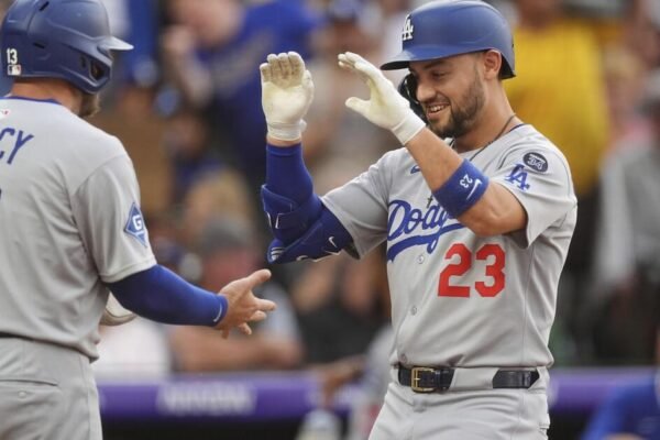 Michael Conforto shows signs of life in Dodgers’ win over Rockies Michael Conforto shows signs of life in Dodgers' win over Rockies
