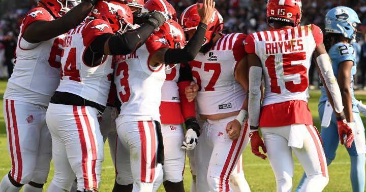 Mill, Adams Jr. score 4th-quarter TDs to lead Stampeders past Argos 29-19 - Calgary