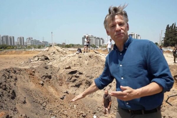 Richard Engel reports from site of Iranian missile strike in Israel Richard Engel reports from site of Iranian missile strike in Israel