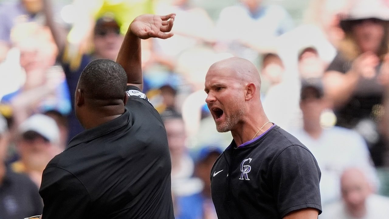 Rockies' Warren Schaeffer makes memorable first ejection in win over Brewers