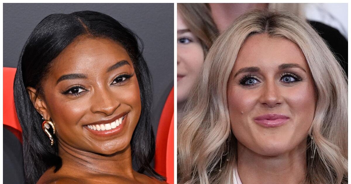 Simone Biles apologizes for comments toward Riley Gaines