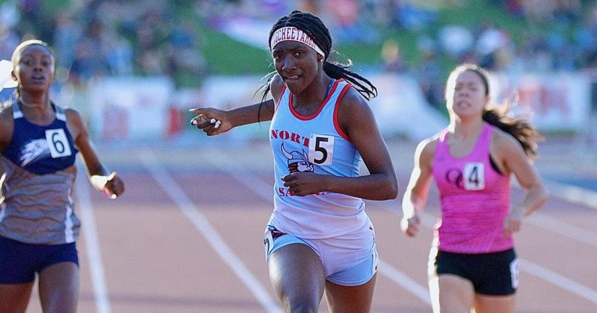 Sprinter stripped of state title after fire extinguisher celebration