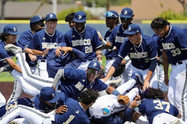 St. John Bosco wins Division I regional baseball title with a shutout St. John Bosco wins Division I regional baseball title with a shutout