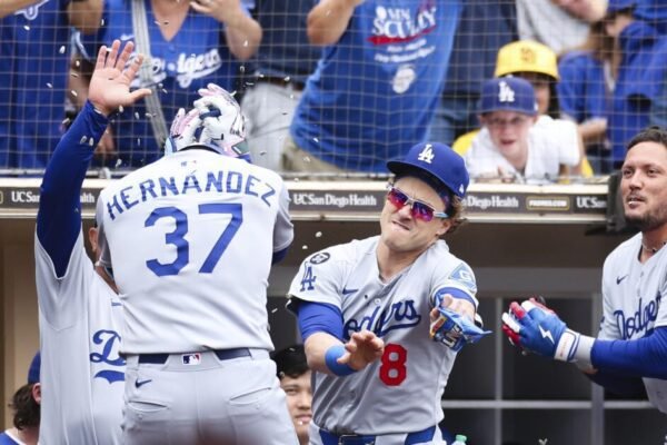 Teoscar Hernández homer lifts Dodgers to series win over Padres Teoscar Hernández homer lifts Dodgers to series win over Padres