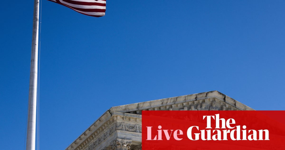 Trump officials allowed by supreme court to resume deporting migrants to third countries – US politics live | US news