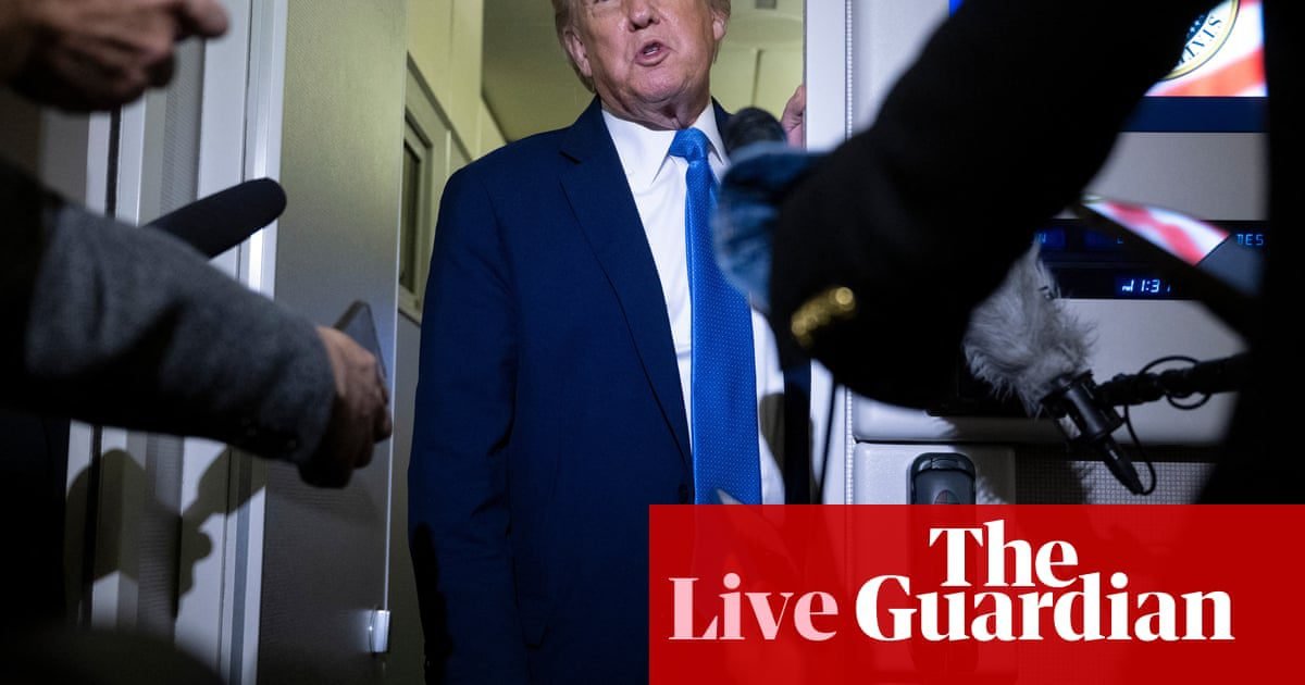 Trump says he has not reached out to Iran for peace talks as he returns early from G7 – US politics live | Trump administration
