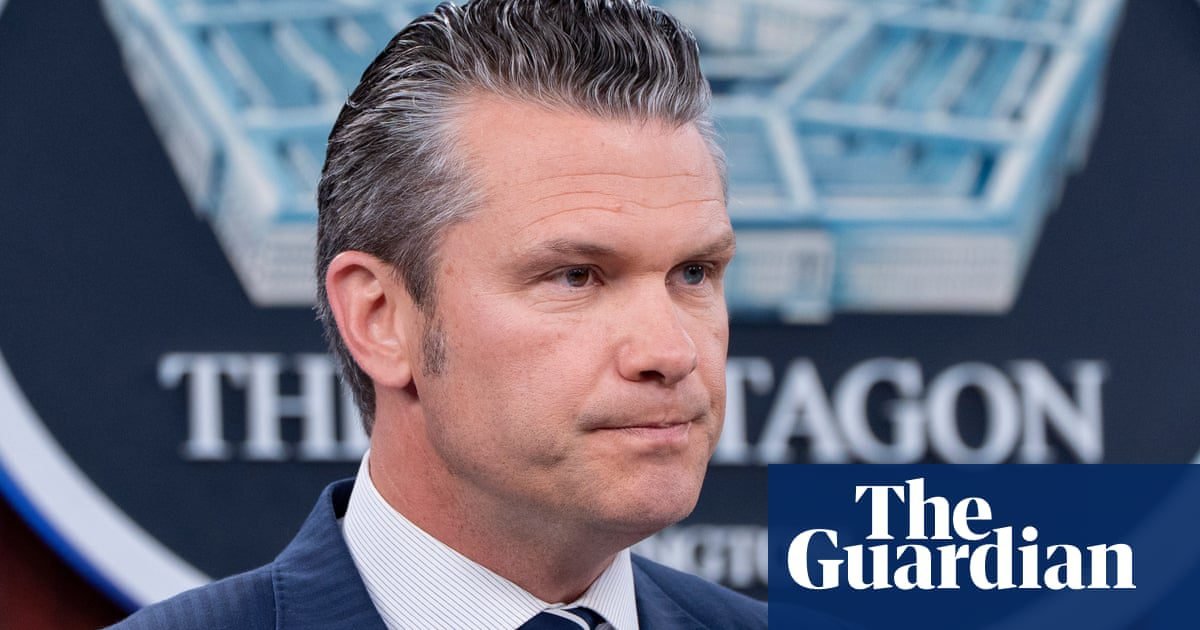 US defence secretary says strikes on Iran nuclear sites were 'overwhelming success' – video | Trump administration