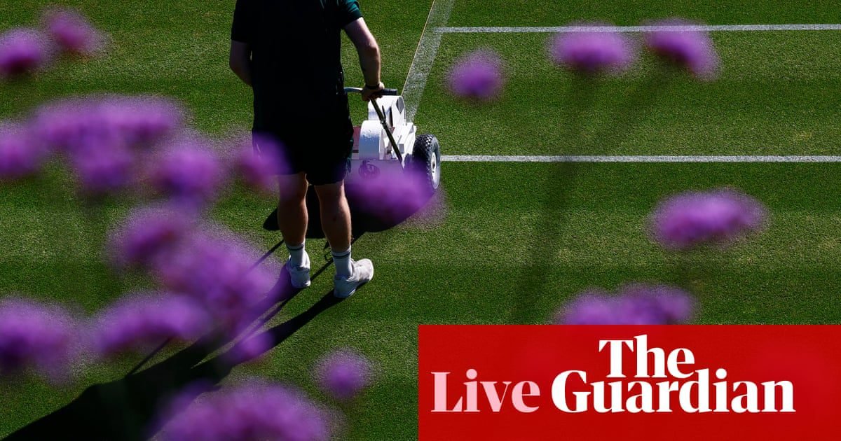 Wimbledon 2025: Alcaraz, Sabalenka, Raducanu and more in day one action – live | Wimbledon 2025