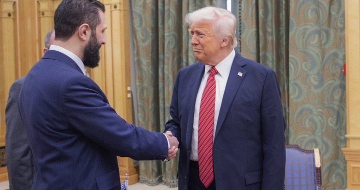 Trump moves to end U.S. sanctions on Syria with executive order - National